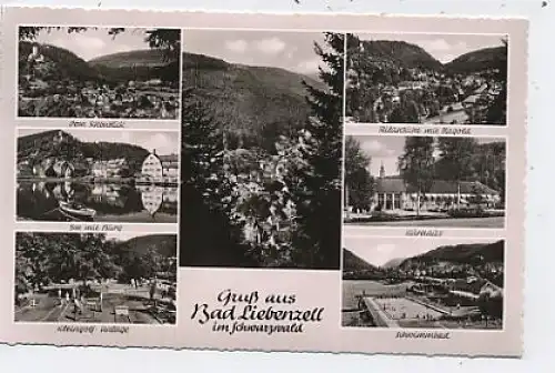 Bad Liebenzell im Schwarzwald Mehrbildkarte ngl 37.559