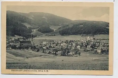 Neustadt (Schwarzwald) Gesamtansicht ngl 34.073