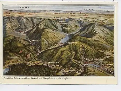 Schwarzenbach-Talsperre und Kraftwerk ngl 37.580