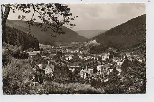 Wildbad im Schwarzwald - Gesamtansicht gl1964 34.091