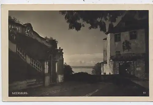 Meersburg Partie beim alten Schloss ngl 37.985