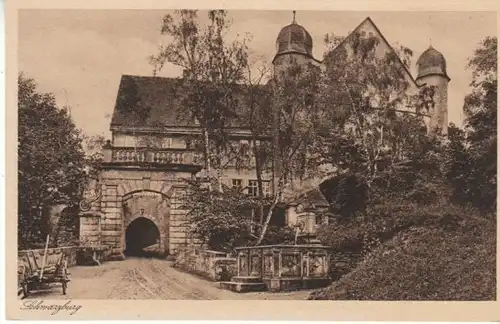 Schwarzburg im Thür.Wald Schloß-Eingang ngl B4482