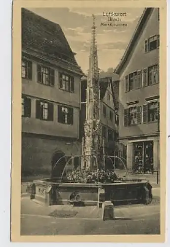 Luftkurort Urach Marktbrunnen ngl 34.242