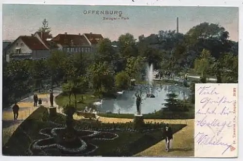 Offenburg i.B. - Zwinger-Park gl1904 37.733
