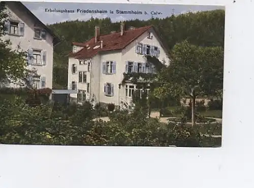 Erholungshaus Friedensheim b. Calw gl1922 43.323