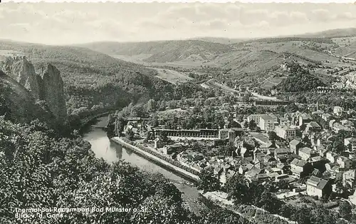 Bad Münster am Stein Panorama gl1955 130.867