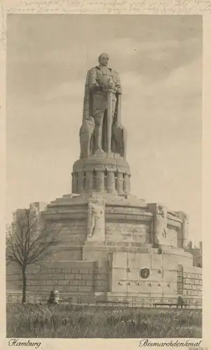 Bismarckdenkmal Hamburg gl1926 105.045