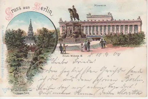 Berlin Museum Friedr. Wilhelm III. gl1900 75.101