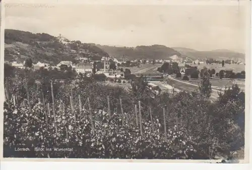 Lörrach i.B. Blick ins Wiesental gl1930 65.329