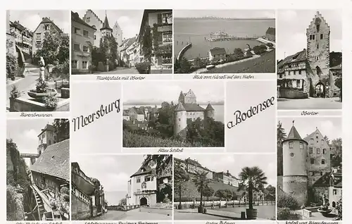 Meersburg a.B. Teilansichten ngl 133.356