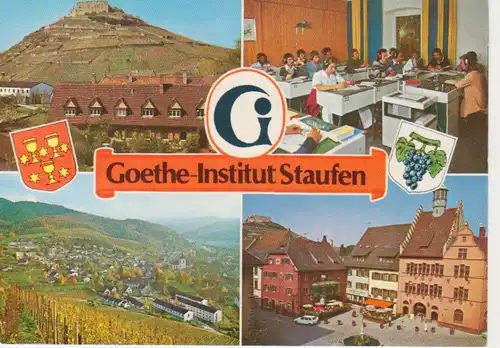 Staufen Goethe-Institut Mehrbildkarte ngl 74.337