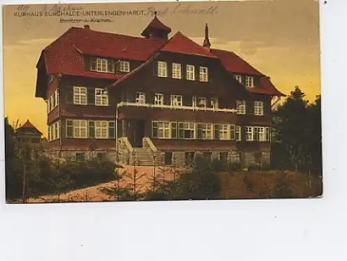 Unterlengenhardt Kurhaus Burghalde glca.1930 43.841