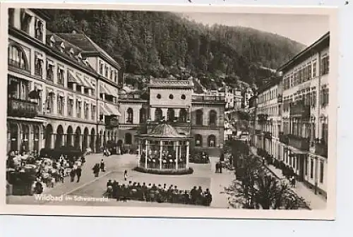 Wildbad im Schwarzwald Marktplatz ngl 37.538