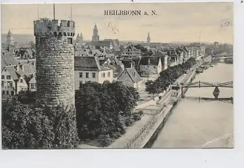 Heilbronn Ansicht von oben gl1909 34.415