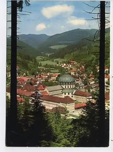 St. Blasien Hochschwarzwald Teilansicht gl1974 43.537