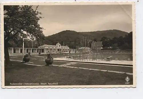 Badenweiler Staatliches Sportbad Foto gl1941 37.928