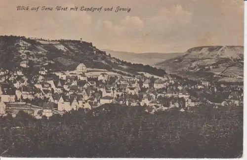 Jena Teilpanorama Landgraf und Jenzig ngl 89.085