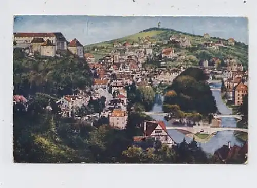 Tübingen Ansicht von Westen ngl 34.596