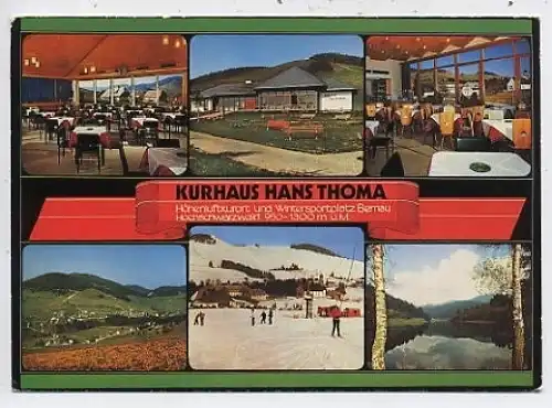 Bernau Schwarzwald Kurhaus Hans Thoma ngl 45.909