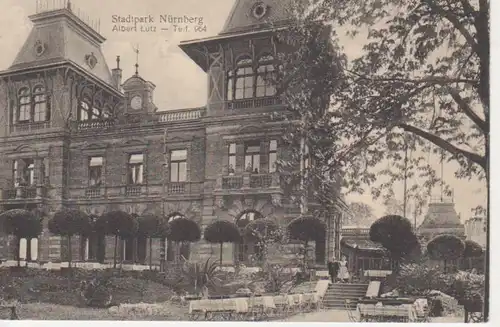 Nürnberg Stadtpark Ballhaus Albert Lutz gl1922 75.020