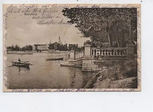 Konstanz a.B Blick zum Insel-Hotel gl1919 46.377