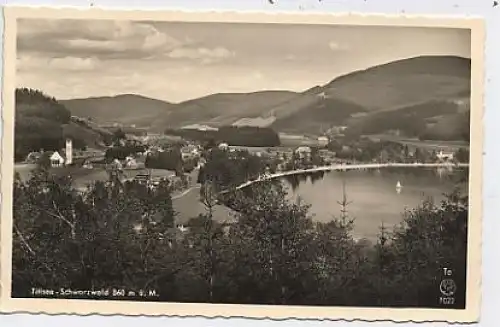 Titisee Gesamtansicht Fotokarte ngl 38.144