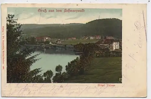 Titisee mit Hotel Titisee gl1903 38.147