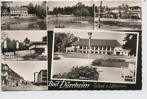 Bad Dürrheim Teilansichten Pavillion See gl1972 34.253