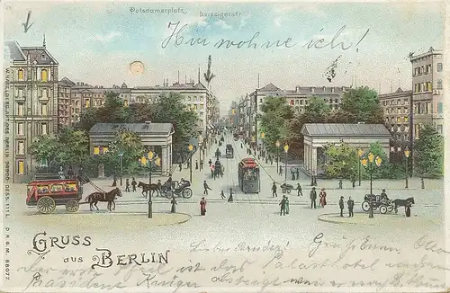 Berlin Potsdamer Platz Leipzigerstraße gl1900 117.613