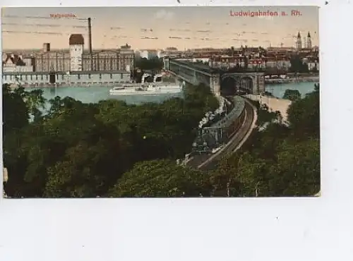 Ludwigshafen am Rhein Walzmühle gl1916 43.477