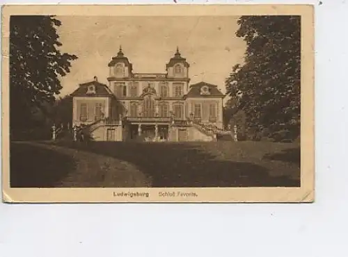 Ludwigsburg Schloß Favorite gl1930? 46.035