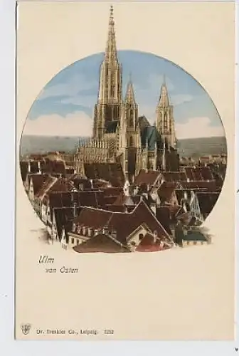 Ulm a.D. Ansicht von Osten ngl 34.447