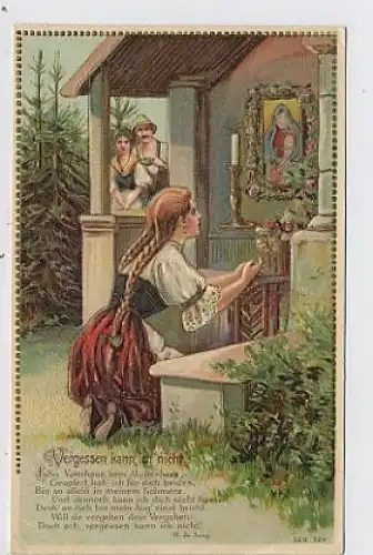 Vergessen kann ich nicht…/ Prägekarte ngl 34.775