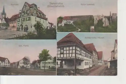 Dietenhofen Biberttalbahn Mehrbildkarte ngl 74.940