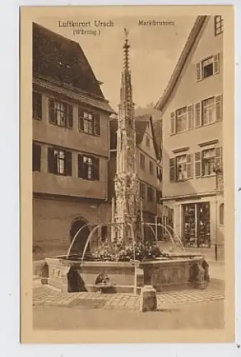 Luftkurort Urach Marktbrunnen ngl 34.183