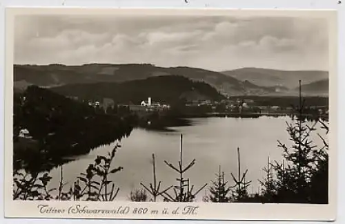 Titisee Schwarzwald 860 m ü.d.M. ngl 34.844