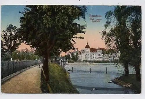 Konstanz Blick zum Seehotel feldpgl1918 34.512