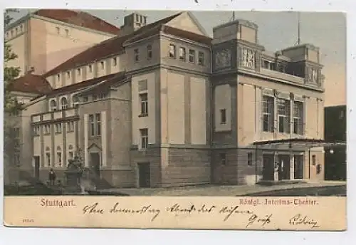 Stuttgart Interimstheater gl1904 38.018