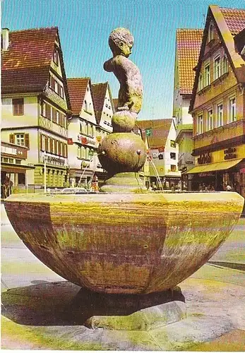 Stuttgart Bad Cannstatt Erbsenbrunnen gl1983 C2212