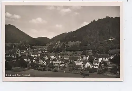 Bad Teinach Gesamtansicht Fotokarte ngl 37.930