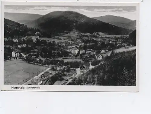 Herrenalb Schwarzwald Gesamtansicht gl1941 43.776