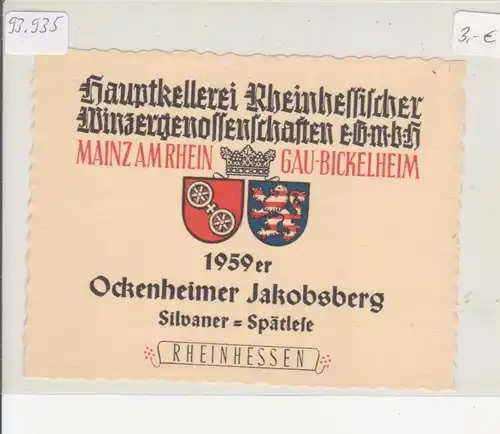 1959er Ockenheimer Jakobsberg 93.935