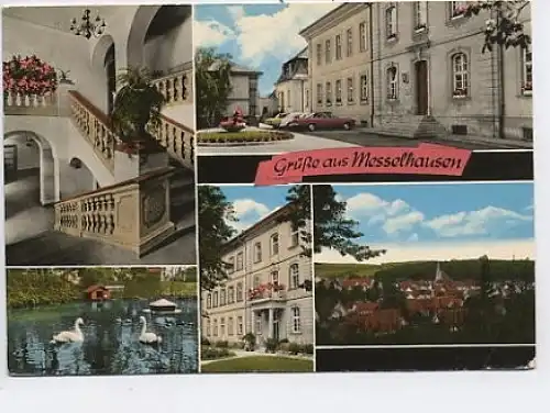 Grüße aus Messelhausen Mehrbildkarte gl1973 43.037