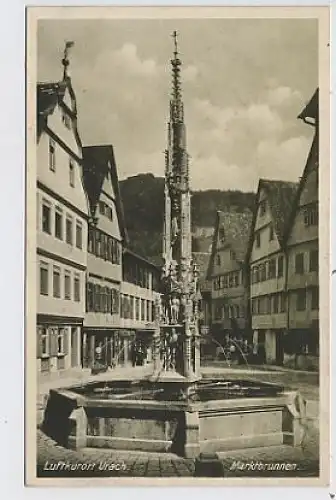 Urach Marktbrunnen gl1924 34.490