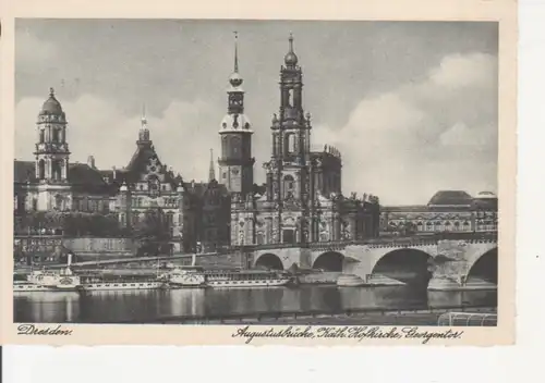 Dresden Augustusbrücke Hofkirche Georgentor ngl 75.854