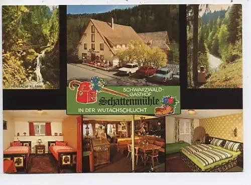 Löffingen-Göschweiler Gasthof Schattenmühle ngl 45.964