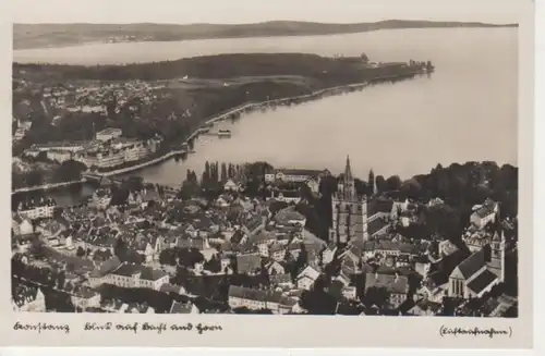 Konstanz Stadt/Uferpanorama Luftaufnahme ngl 74.738