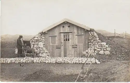 1.WK Offiziers-Unterstand in Serbien? ngl B1.104