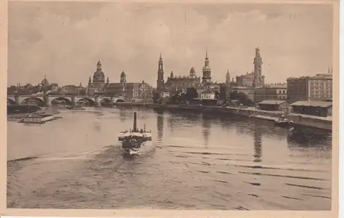 Dresden Blick von der Marienbrücke ngl 75.801