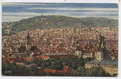 Stuttgart Gesamtansicht ngl 38.154